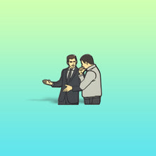 Load image into Gallery viewer, Car Salesman Enamel Pin