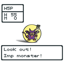 Load image into Gallery viewer, Imp Lapel Pin