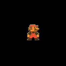 Load image into Gallery viewer, 8-Bit Mario Enamel Pin