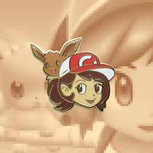 Load image into Gallery viewer, Let's Go Eevee Enamel Pin
