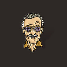 Load image into Gallery viewer, Stan Lee Enamel Pin
