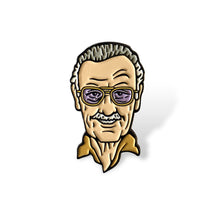 Load image into Gallery viewer, Stan Lee Enamel Pin
