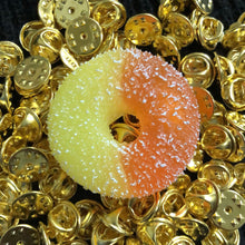 Load image into Gallery viewer, 3D Peach Ring Resin Pin