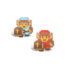 Load image into Gallery viewer, 8-Bit Link Enamel Pin