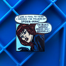 Load image into Gallery viewer, Black Widow Enamel Pin