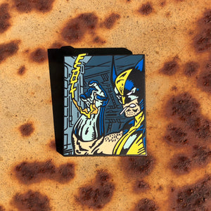 Smoking Wolverine Hard Enamel Pin