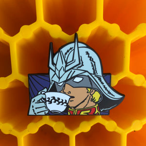 Char Tea Enamel Pin