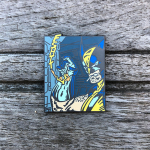 Smoking Wolverine Hard Enamel Pin