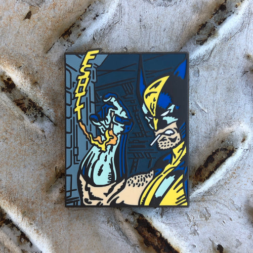 Smoking Wolverine Hard Enamel Pin