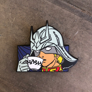 Char Tea Enamel Pin