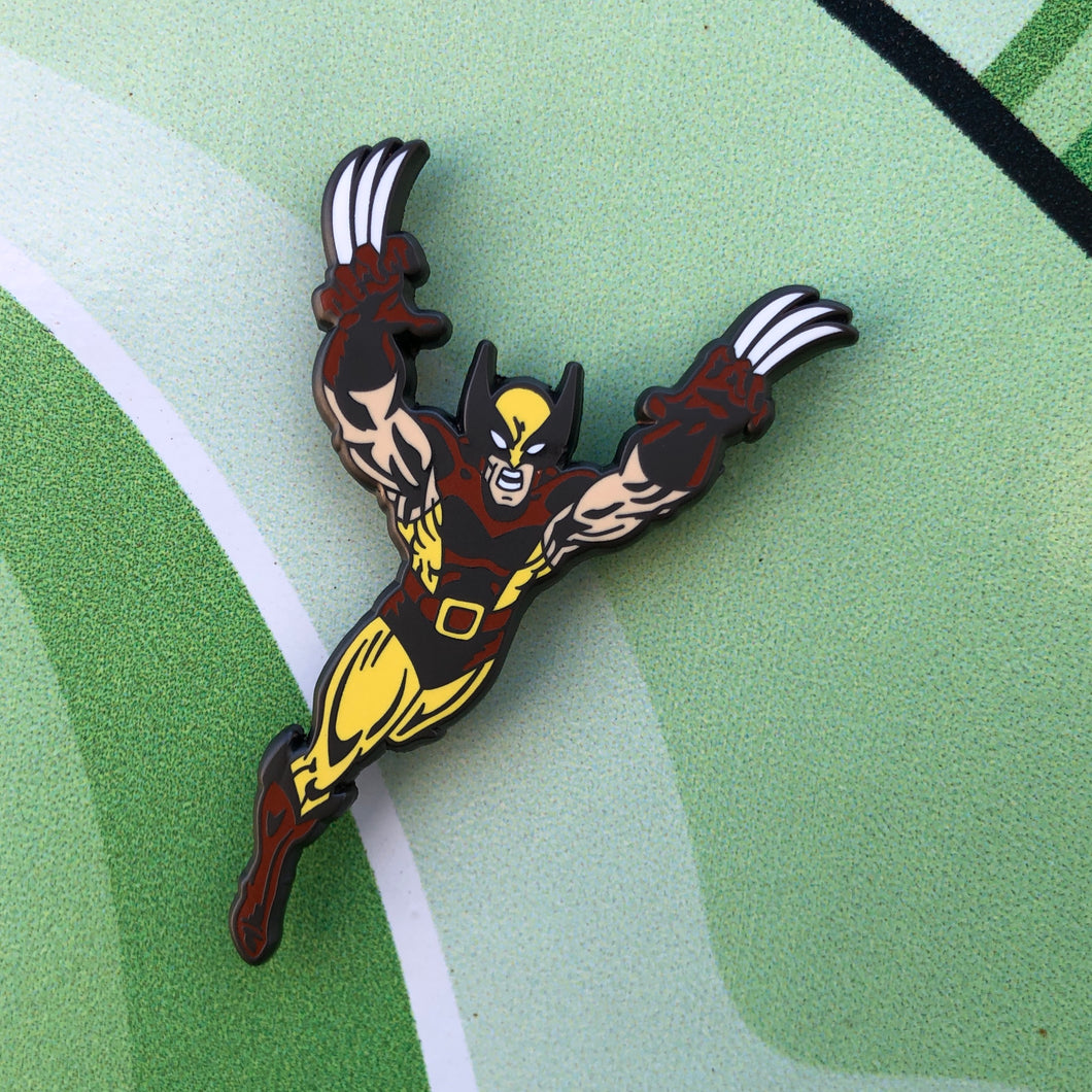 Wolverine Hard Enamel Pin