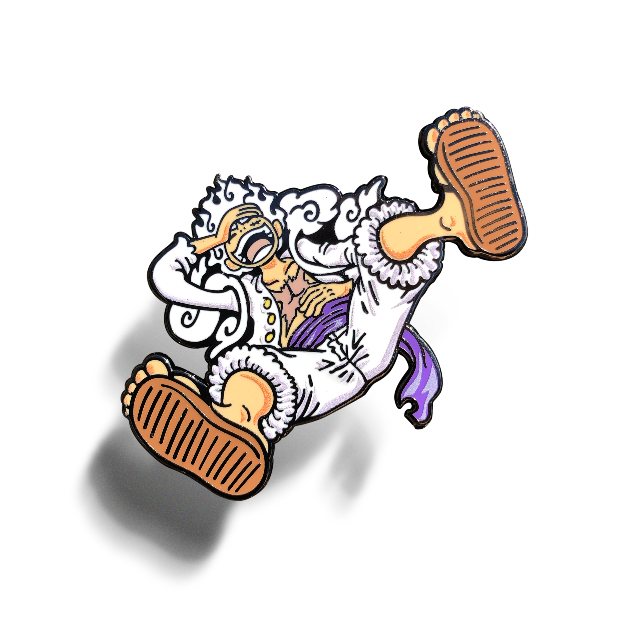 Gear 5 Luffy Hard Enamel Pin – HighFivePins