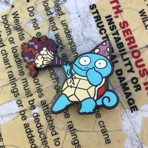 Party Squirtle Hard Enamel Pin