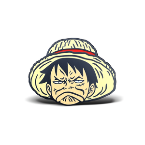 Disgusted Luffy Lapel Pin