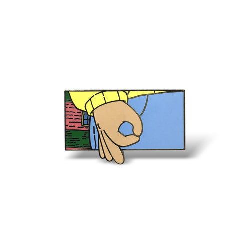 Circle Game Lapel Pin