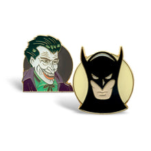 Load image into Gallery viewer, Batman/Joker Vintage 2-Pin Set