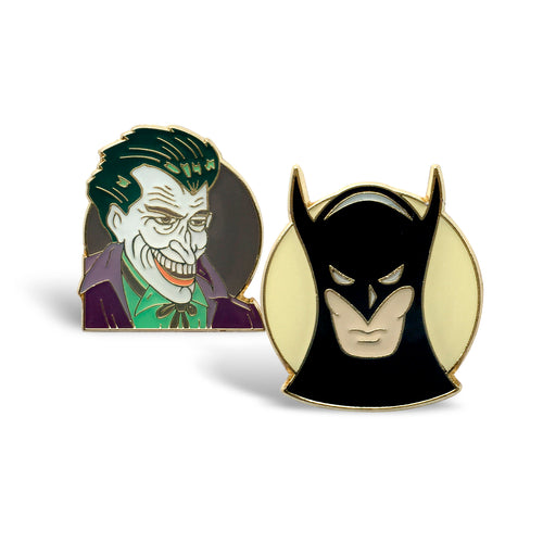 Batman/Joker Vintage 2-Pin Set