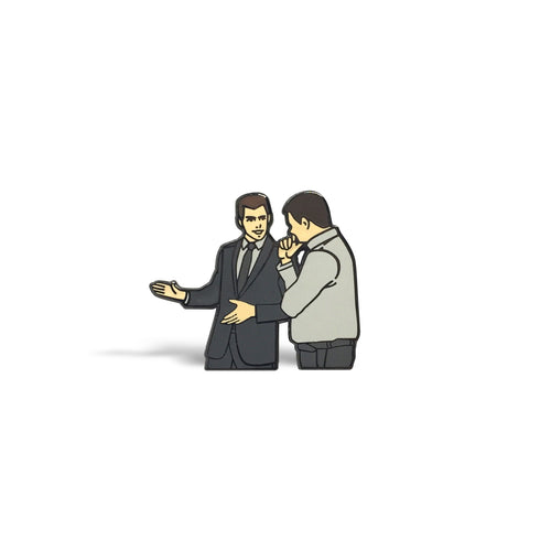 Car Salesman Enamel Pin