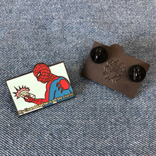 Load image into Gallery viewer, Clown Detector Spidey Enamel Pin