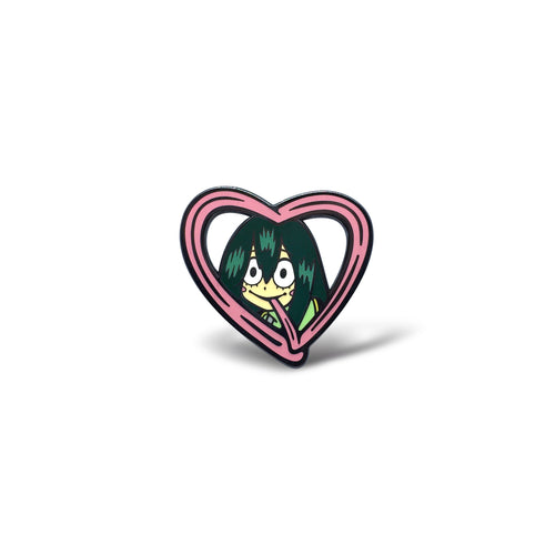 Froppy Heart Enamel Pin