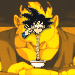Grubbin' Goku Chain Pin