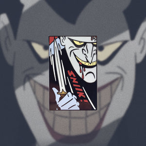 Switchblade Joker Enamel Pin