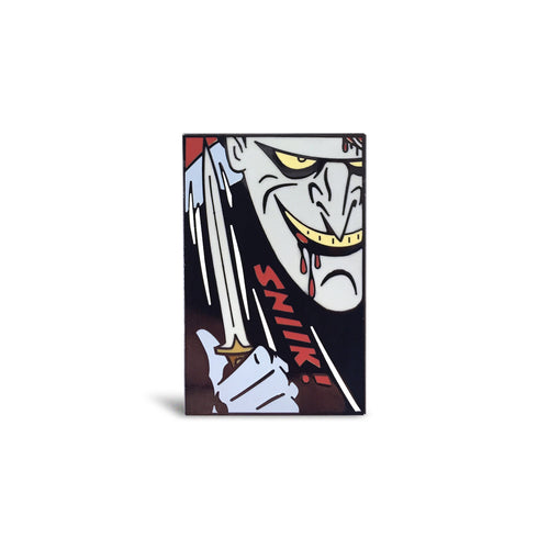 Switchblade Joker Enamel Pin