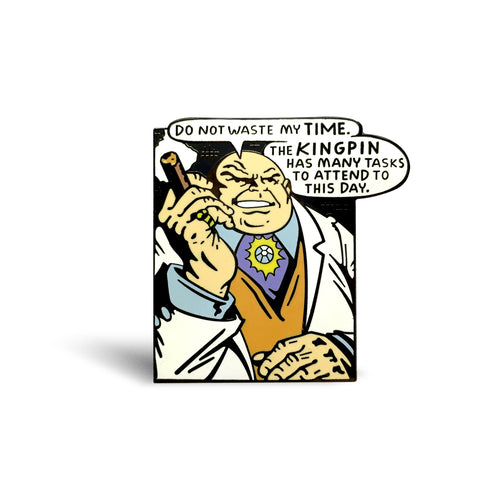 Kingpin Enamel Pin