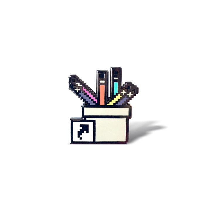 MS Paint Enamel Pin HighFivePins