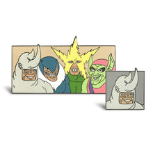 Load image into Gallery viewer, Dopey Rhino Enamel Pin