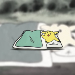 Restless Pikachu Enamel Pin
