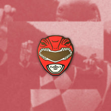 Load image into Gallery viewer, Red Ranger Enamel Pin