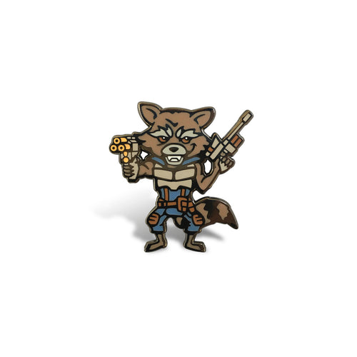 Rocket Raccoon Lapel Pin