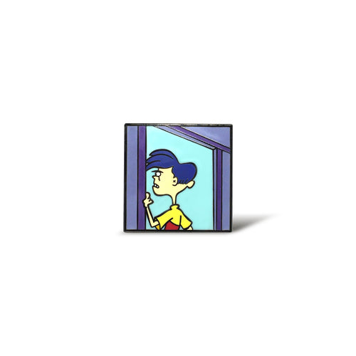 Reflecting Rolf Enamel Pin