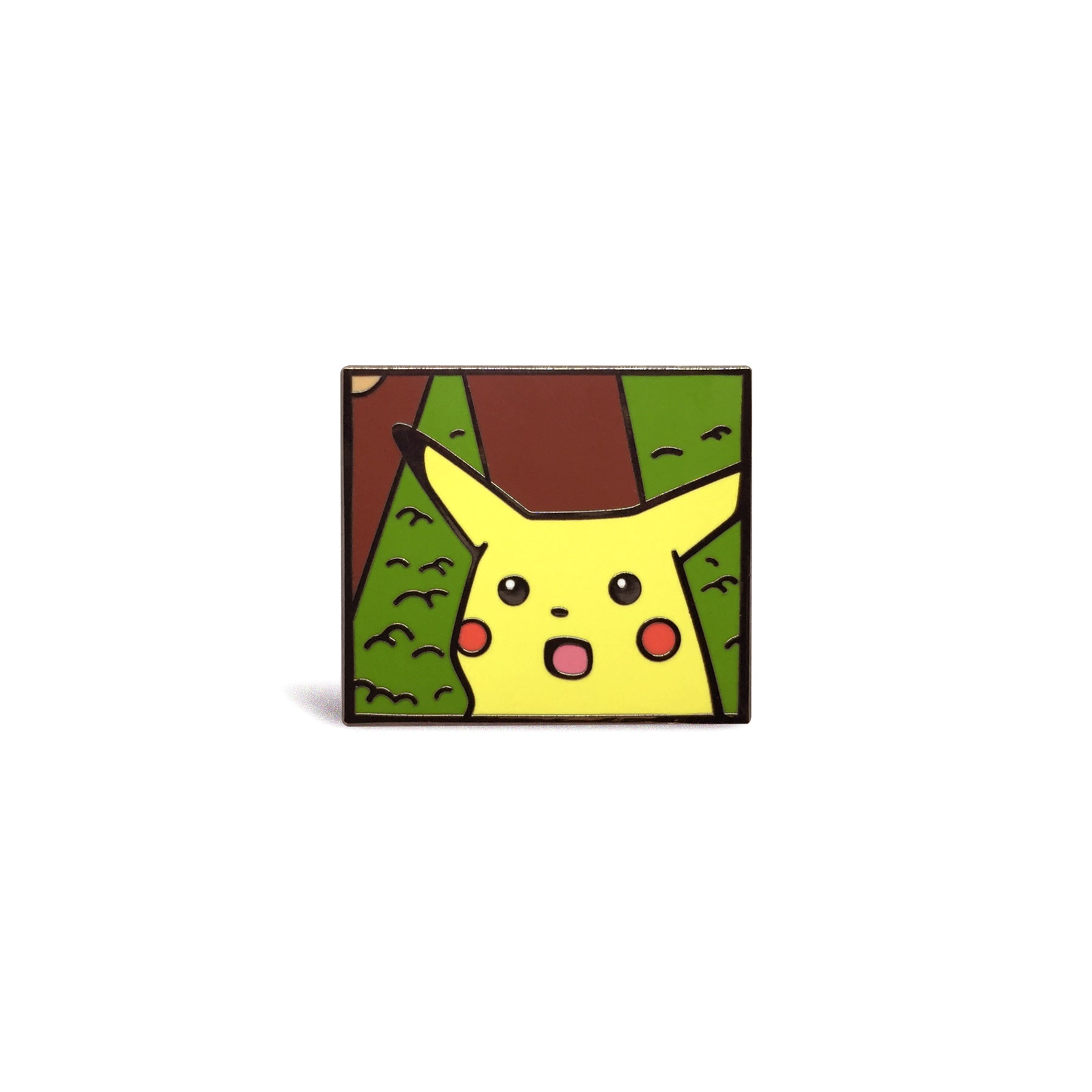 Surprised Pikachu Meme Hard Enamel Pin by PIN LADS — Kickstarter