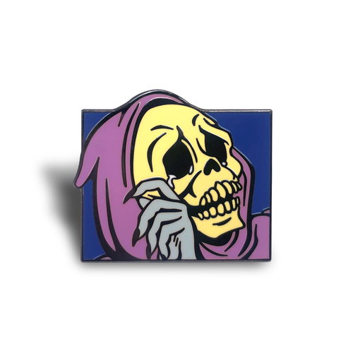 Skeletor Tears Enamel Pin