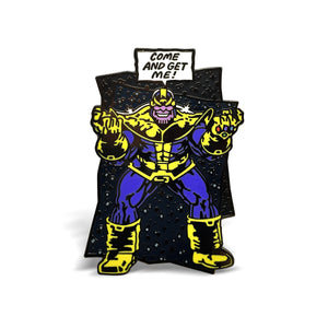 Thanos Taunts Enamel Pin