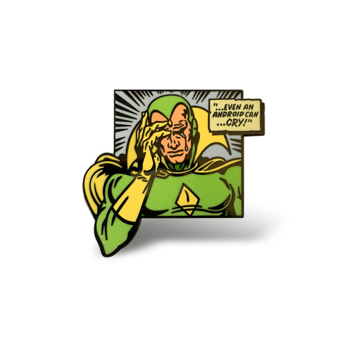Vision's Humanity Hard Enamel Pin