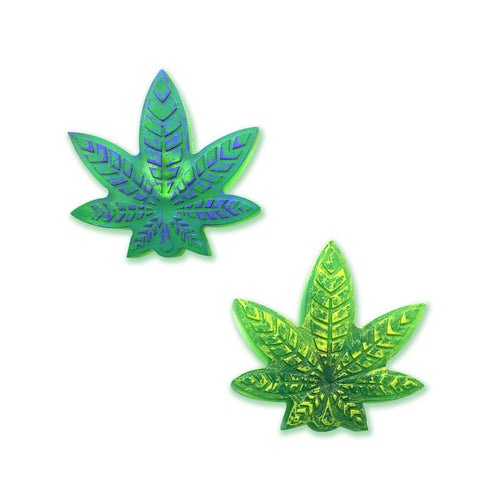Weed Leaf Poly Pin
