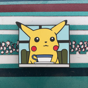 Pikachu Tea Enamel Pin