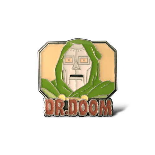 Doctor Doom Vintage Enamel Pin