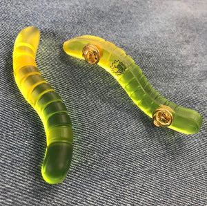 3D Gummy Worm Resin Pin