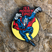 Load image into Gallery viewer, Morbin’ Time Enamel Pin