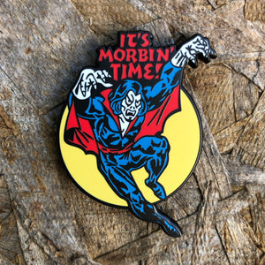 Morbin’ Time Enamel Pin