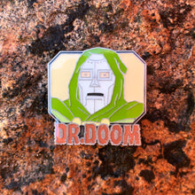 Load image into Gallery viewer, Doctor Doom Vintage Enamel Pin