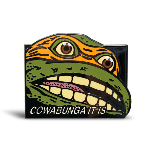 Cowabunga It Is Enamel Pin