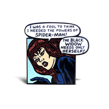 Load image into Gallery viewer, Black Widow Enamel Pin