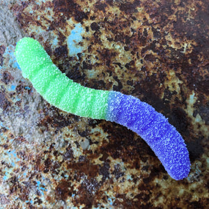 3D LE Sour Gummy Worm Resin Pin