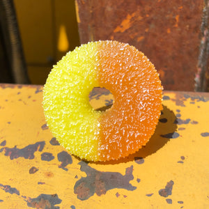 3D Peach Ring Resin Pin