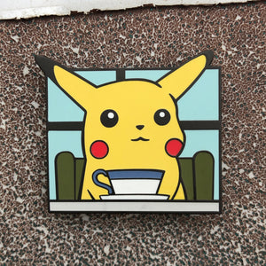 Pikachu Tea Enamel Pin